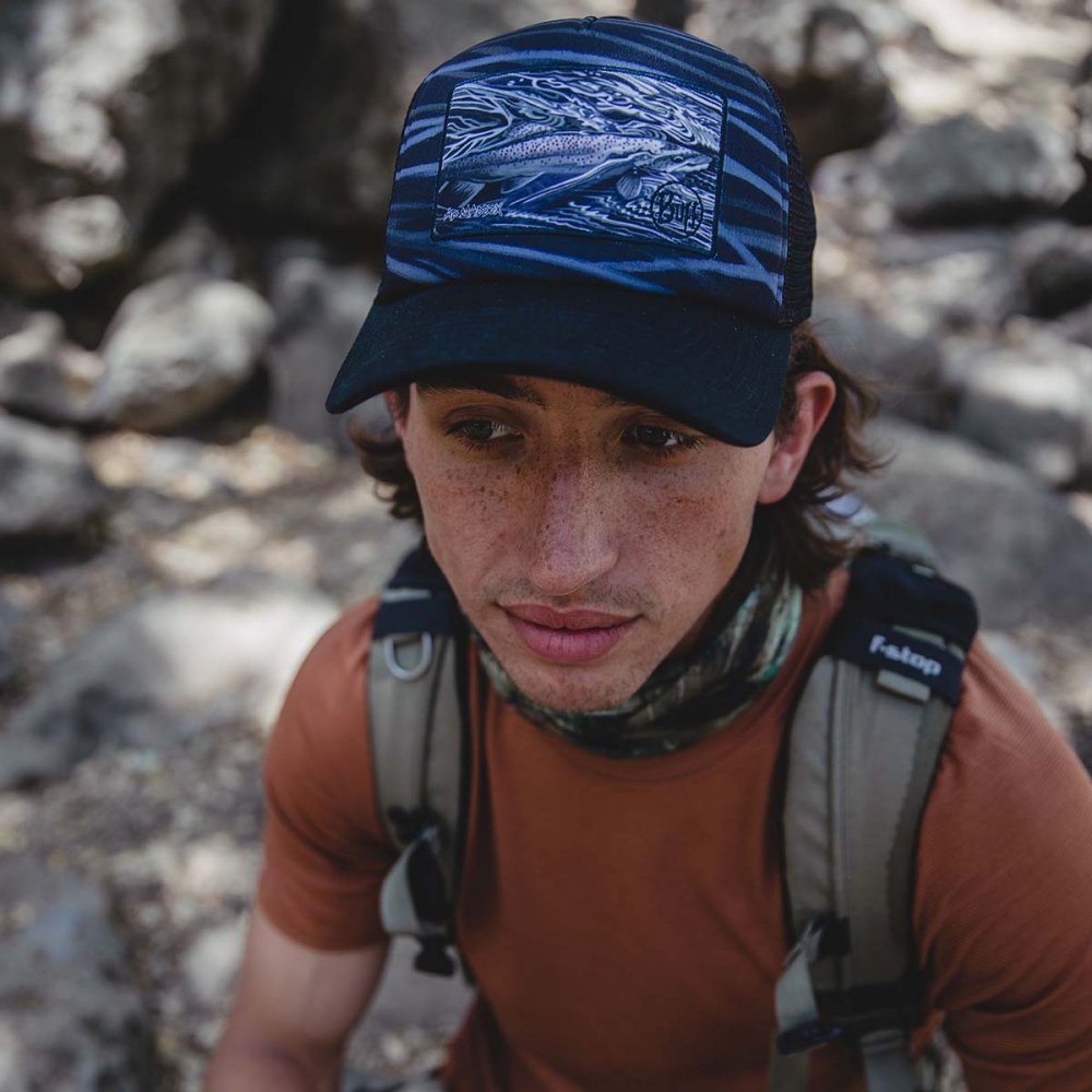 BUFF A.D. Maddox Trucker Cap - Chrome Graphite