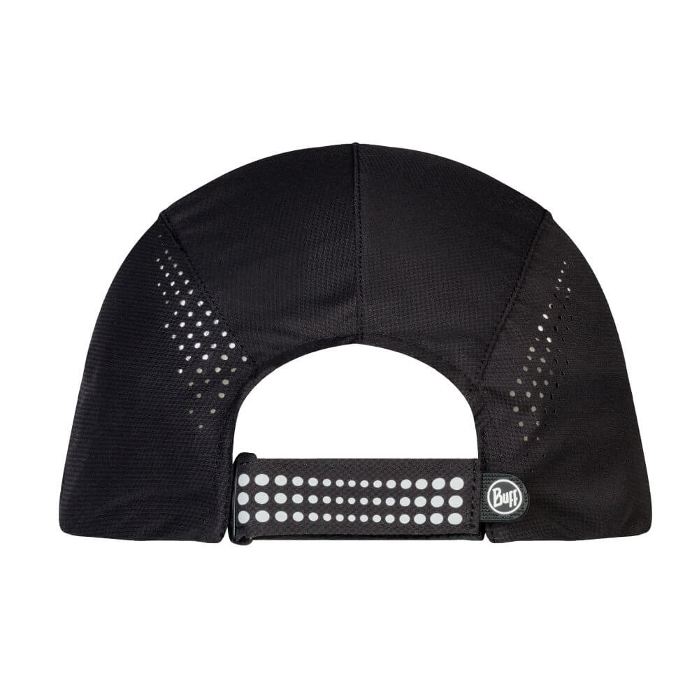 BUFF Reflective Pro Run Cap R - Solid Black