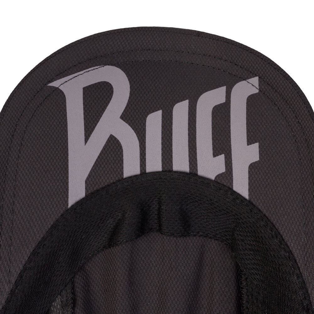 BUFF Reflective Pro Run Cap R - Solid Black