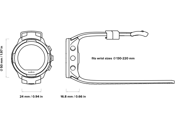 SUUNTO 9 Baro - Black